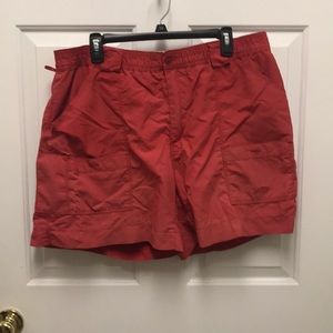 Men’s Red Aftco shorts